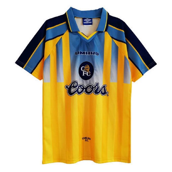 Tailandia Camiseta Chelsea 2nd Retro 1995 1996 Amarillo